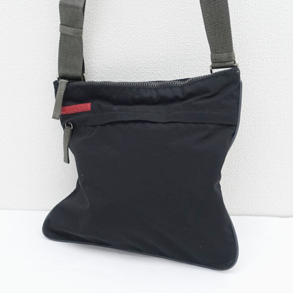 Prada Shoulder Black Bag Sports Nylon